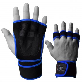 Pro Fitness Workout Gloves Black / Dark Blue
