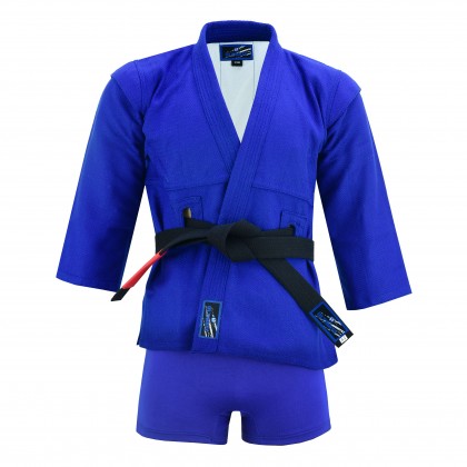 Ultimate Sambo Suit Blue - FIAS Approved 