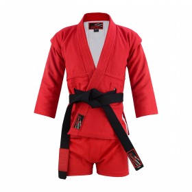 Ultimate Sambo Suit Red - FIAS Approved 