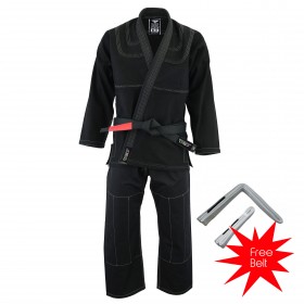 Essential Jiu-Jitsu Gi's Black (Pearl Weave)