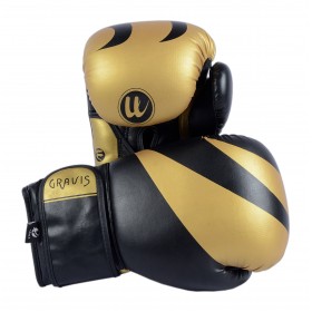 Gravis Boxing Gloves Black Gold