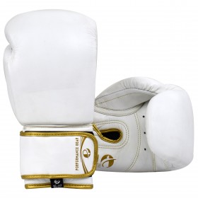 Pro Fight Gloves White/Gold