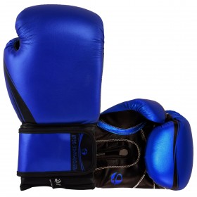 PMG Metallic Boxing Gloves PMG303 Blue Black