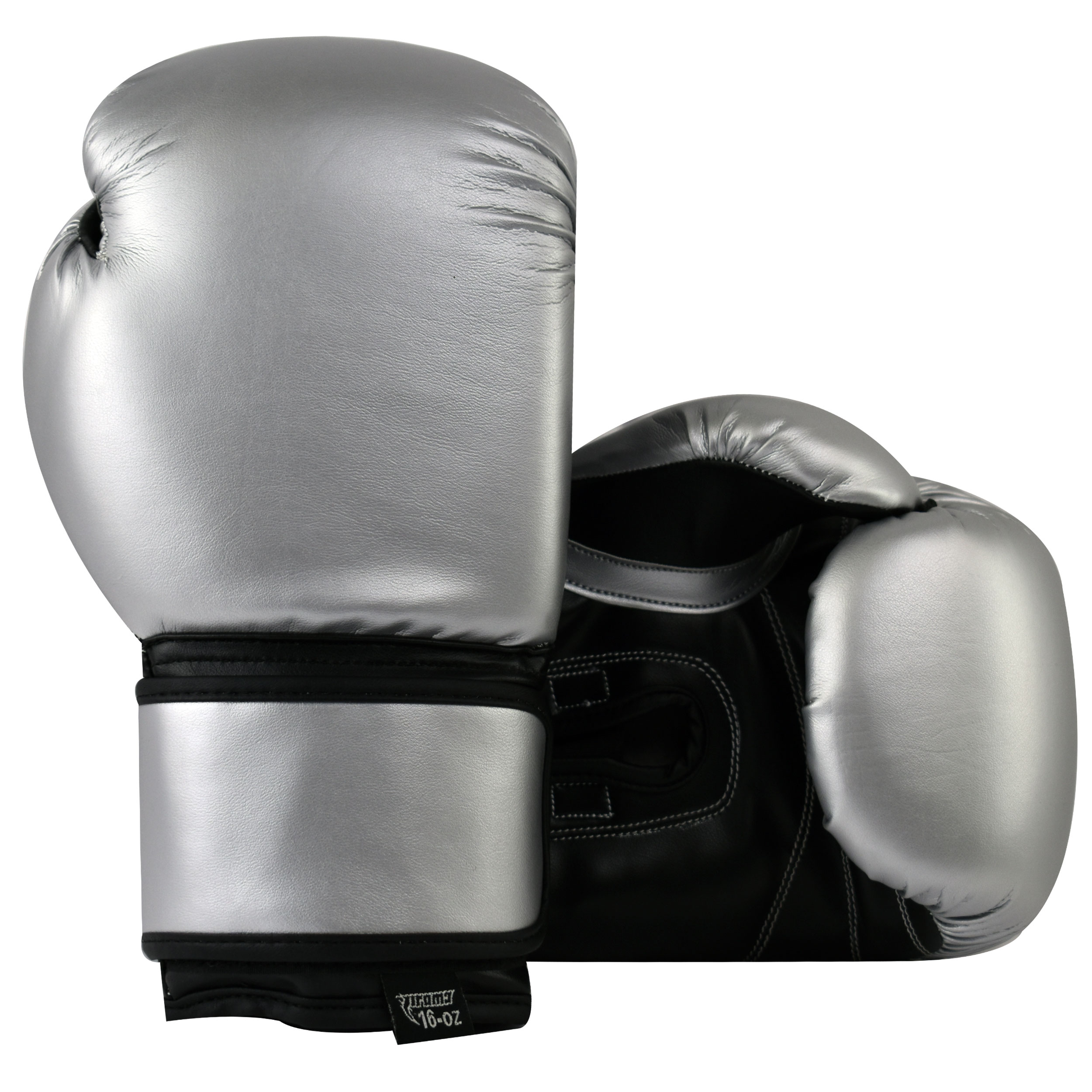 Silver 2025 boxing gloves