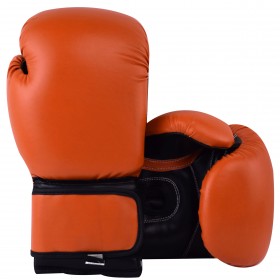 Essential Boxing Gloves Black / Orange