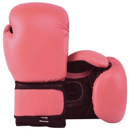 Essential Boxing Gloves Black / Pink