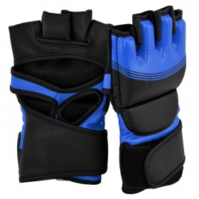 MMA Striking Gloves Black / Blue