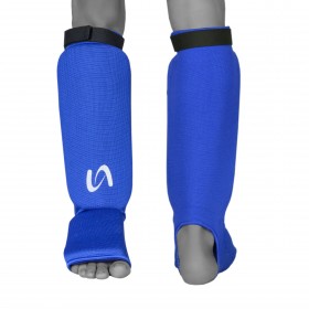 Classic Cloth Shin Guard Blue