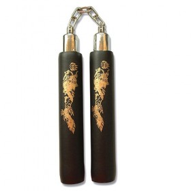 CHAIN - FOAM PADDEDRUBBER NUNCHAKU # 803-B