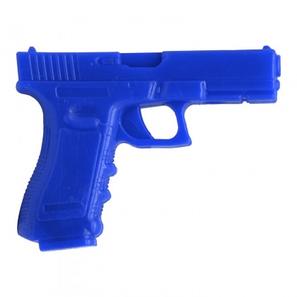 Rubber Training Dummy Gun  Glok 19 Replica Blue
