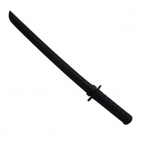 Polypropylene Flexible Plastic Training Ninja Sword Black
