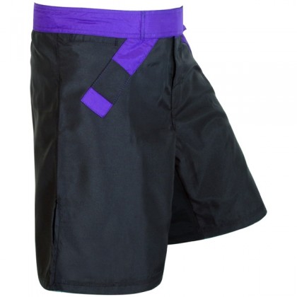 MMA Rank Shorts Black/Purple belt 