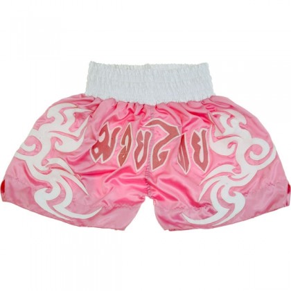 Thai Shorts Pink/WHite 
