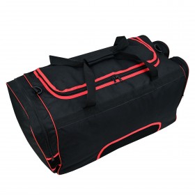 Duffle Bag Black Red # 3448