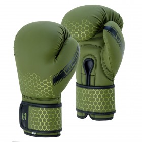 Ultimate Boxing Gloves Olive Green 
