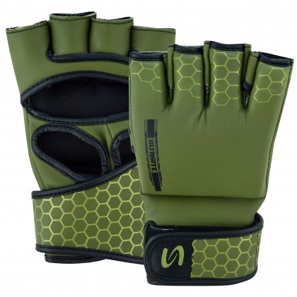 Ultimate MMA Fight Gloves Olive Green