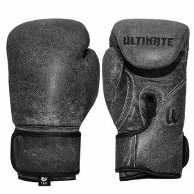 Vintage - Gray Series Boxing Gloves - Genuine Leather