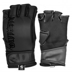Ultimate MMA Gloves Black Black
