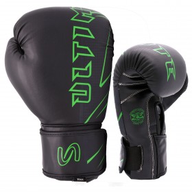 Ultimate Boxing Gloves Black Green