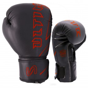 Ultimate Boxing Gloves Black Red